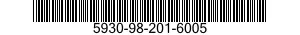 5930-98-201-6005 SWITCH,PRESSURE 5930982016005 982016005