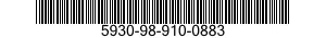 5930-98-910-0883  5930989100883 989100883