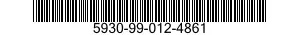 5930-99-012-4861 SWITCH,LEVER 5930990124861 990124861