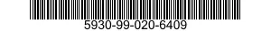 5930-99-020-6409 SWITCH,SENSITIVE 5930990206409 990206409