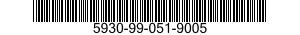 5930-99-051-9005 ACTUATOR,SENSITIVE 5930990519005 990519005