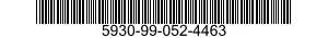 5930-99-052-4463 SWITCH,PUSH 5930990524463 990524463