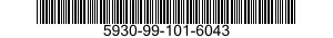 5930-99-101-6043  5930991016043 991016043