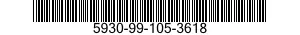 5930-99-105-3618  5930991053618 991053618