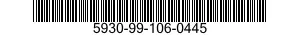 5930-99-106-0445  5930991060445 991060445