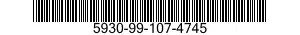 5930-99-107-4745 SWITCH,TOGGLE 5930991074745 991074745