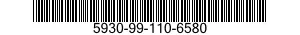 5930-99-110-6580  5930991106580 991106580