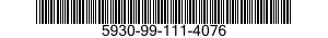 5930-99-111-4076  5930991114076 991114076