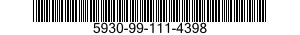 5930-99-111-4398  5930991114398 991114398
