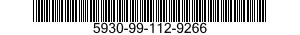 5930-99-112-9266  5930991129266 991129266