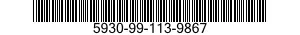 5930-99-113-9867  5930991139867 991139867