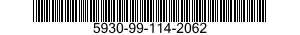 5930-99-114-2062 SWITCH, TOGGLE 5930991142062 991142062