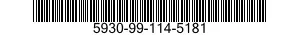 5930-99-114-5181  5930991145181 991145181