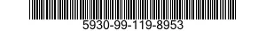 5930-99-119-8953 SWITCH,PUSH 5930991198953 991198953