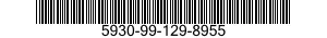 5930-99-129-8955 SWITCH,PUSH 5930991298955 991298955