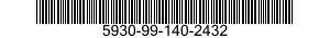 5930-99-140-2432 SWITCH PUSH IND 5930991402432 991402432