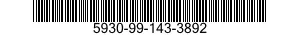 5930-99-143-3892  5930991433892 991433892