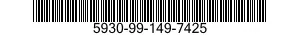 5930-99-149-7425  5930991497425 991497425