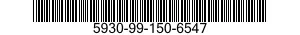 5930-99-150-6547  5930991506547 991506547
