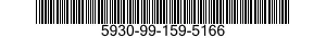 5930-99-159-5166 SWITCH,PUSH 5930991595166 991595166