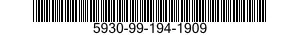 5930-99-194-1909 SWITCH,SENSITIVE 5930991941909 991941909