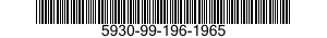 5930-99-196-1965  5930991961965 991961965