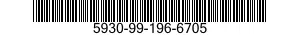 5930-99-196-6705  5930991966705 991966705