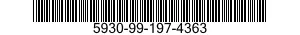 5930-99-197-4363  5930991974363 991974363