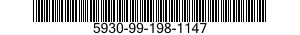 5930-99-198-1147 SWITCH CLICK ASSEMB 5930991981147 991981147