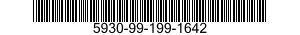 5930-99-199-1642 SWITCH, TOGGLE 5930991991642 991991642