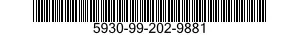 5930-99-202-9881 SWITCH,PULL-PUSH 5930992029881 992029881