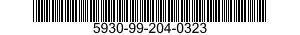 5930-99-204-0323 SWITCH,TRIGGER 5930992040323 992040323