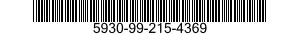 5930-99-215-4369 SWITCH,THERMOSTATIC 5930992154369 992154369