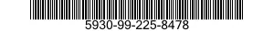 5930-99-225-8478 SWITCH,LOCK 5930992258478 992258478