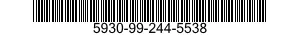 5930-99-244-5538 SWITCH,PUSH 5930992445538 992445538