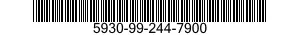 5930-99-244-7900 SWITCH,SENSITIVE 5930992447900 992447900