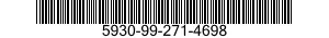 5930-99-271-4698 FUSEHOLDER,BLOCK 5930992714698 992714698