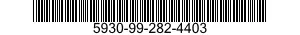 5930-99-282-4403 SWITCH,TOGGLE 5930992824403 992824403