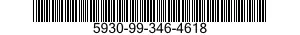 5930-99-346-4618  5930993464618 993464618