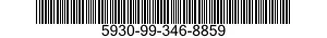 5930-99-346-8859 SWITCH,PUSH 5930993468859 993468859