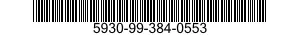 5930-99-384-0553 SWITCH,PUSH 5930993840553 993840553