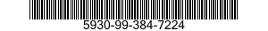 5930-99-384-7224 PUSH BUTTON 5930993847224 993847224