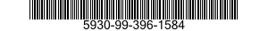 5930-99-396-1584 SWITCH,CODE INDICATING WHEEL 5930993961584 993961584