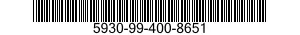 5930-99-400-8651  5930994008651 994008651