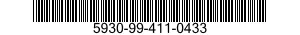 5930-99-411-0433 LIGHT,INDICATOR 5930994110433 994110433