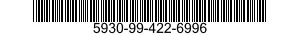 5930-99-422-6996 SWITCH,PUSH 5930994226996 994226996
