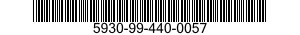 5930-99-440-0057 SWITCH, PUSH 5930994400057 994400057