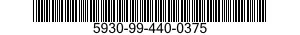 5930-99-440-0375  5930994400375 994400375