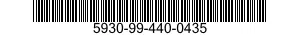 5930-99-440-0435  5930994400435 994400435