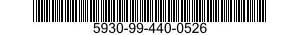 5930-99-440-0526  5930994400526 994400526